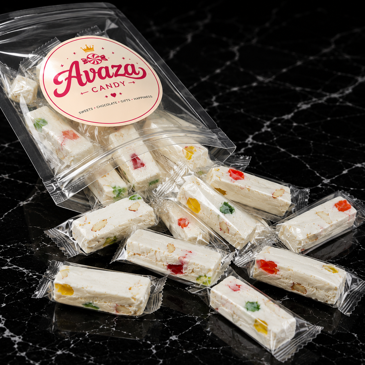 Jujube Nougat Candy – Soft & Chewy