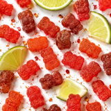 Bag of chili chamoy gummy bears sold by weight