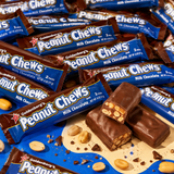Goldenberg Peanut Chews milk chocolate candy bars, 24 count